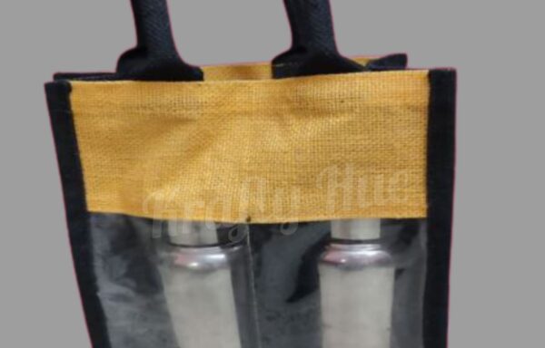 Two Bottle Visible Wine Bag