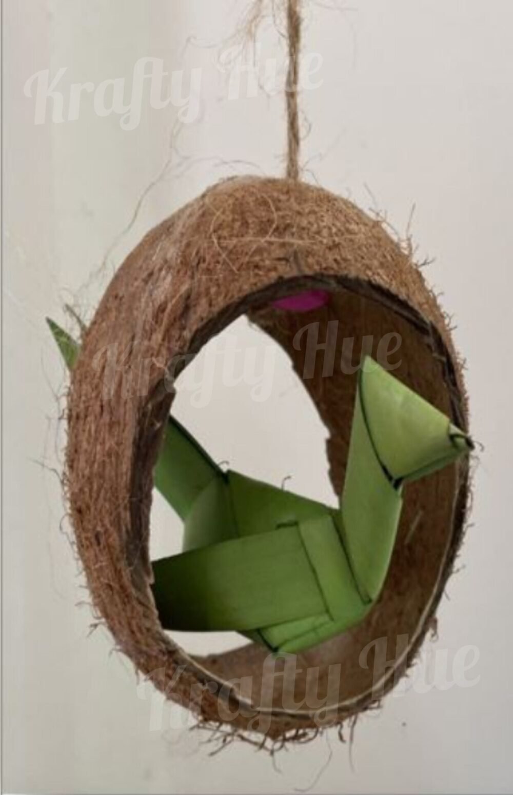 Toys Using Coconut Shell Hanging Toy VII – Krafty Hue