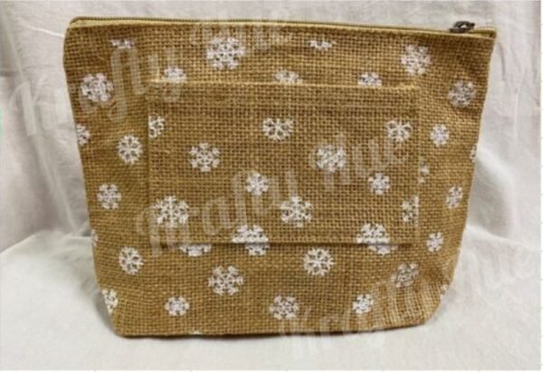 Jute Shaving Kit Bag