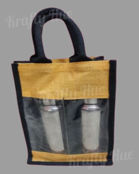 Two Bottle Visible Wine Bag