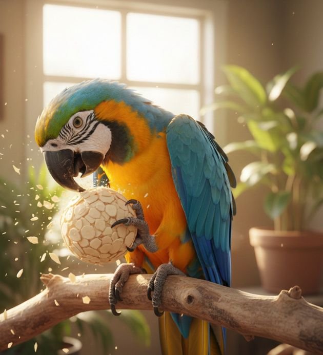 Macaw bird
